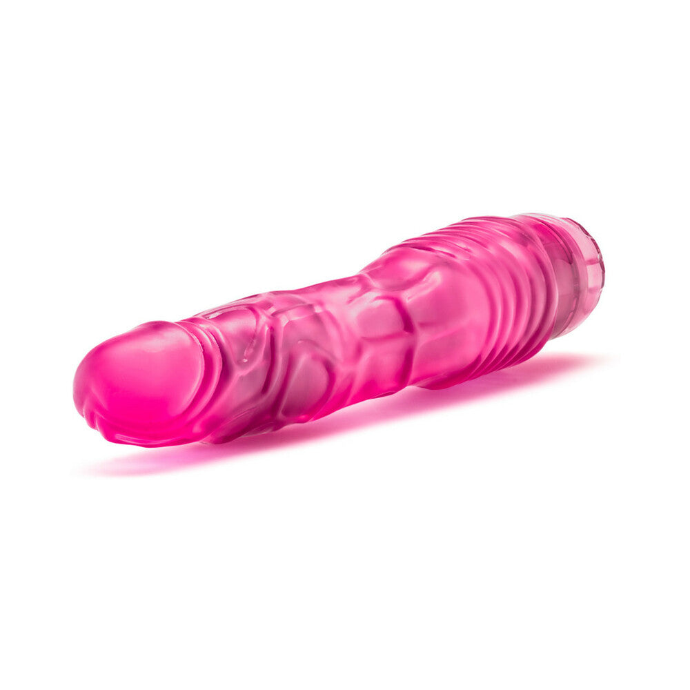 B Yours Vibe 2 Realistic 9 in. Vibrating Dildo Pink