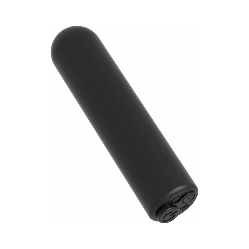 Anal Fantasy Collection Vibrating Remote Control Silicone Plug Black