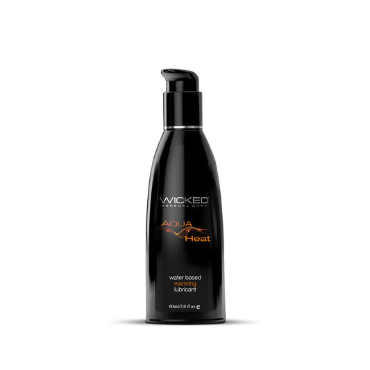 Wicked Aqua Heat Water-Based Warming Lubricant 2 oz. - product photo
