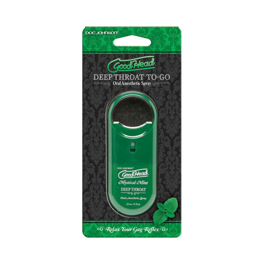 Goodhead to Go - Deep Throat Spray .33oz. Mystical Mint - product photo