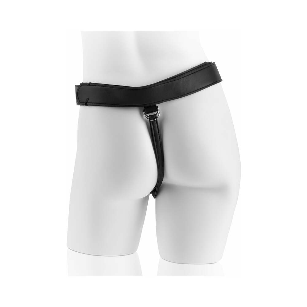 King Cock Strap-On Harness With 7 in. Cock Beige