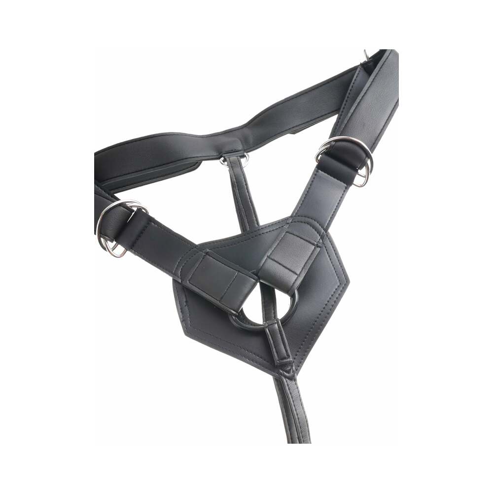 King Cock Strap-On Harness With 7 in. Cock Beige