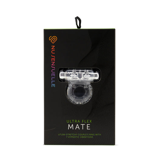 Nu Sensuelle Mate Ultra Flex Couple''s Ring Clear - product photo