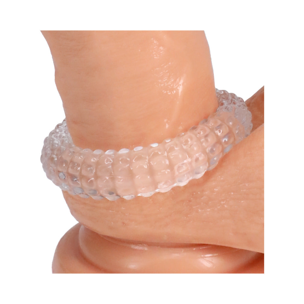 Rock Solid Radial Clear C Ring in a Clamshell
