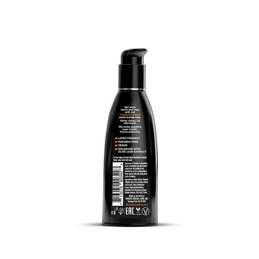 Wicked Aqua Cinnamon Bun Water-Based Lubricant 2 oz. - product photo 2