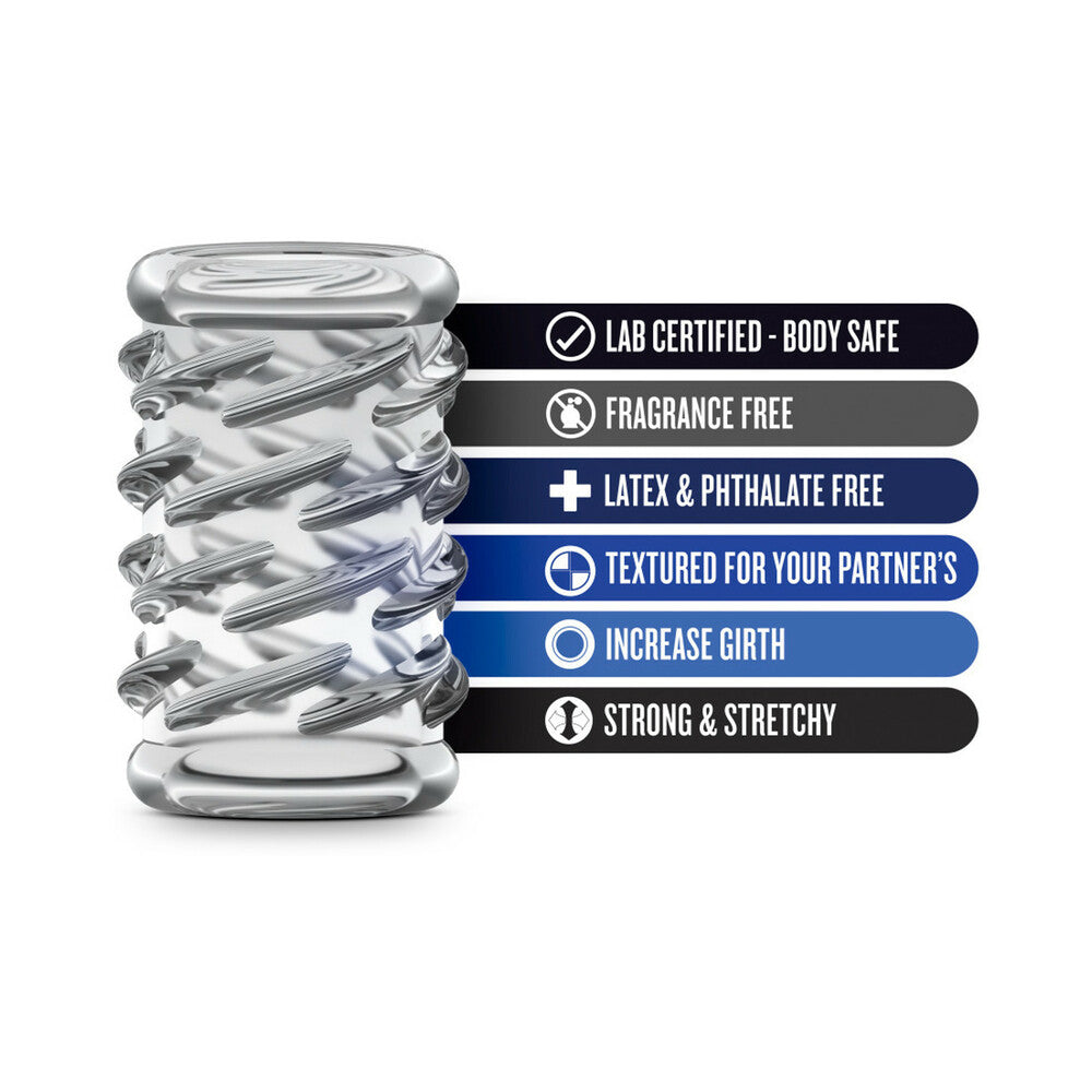 Stay Hard Cock Sleeve 06 Penis Enhancer Clear