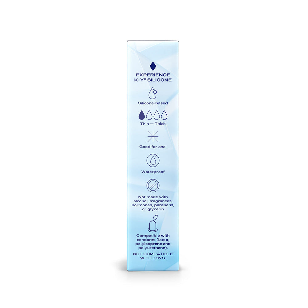 K-Y True Feel Premium Intimate Silicone Gel Lubricant 1.5oz.