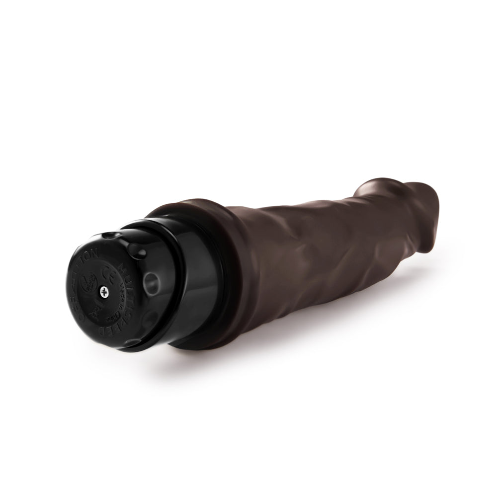 Dr. Skin Cock Vibe 6 Realistic 8.75 in. Vibrating Dildo Brown