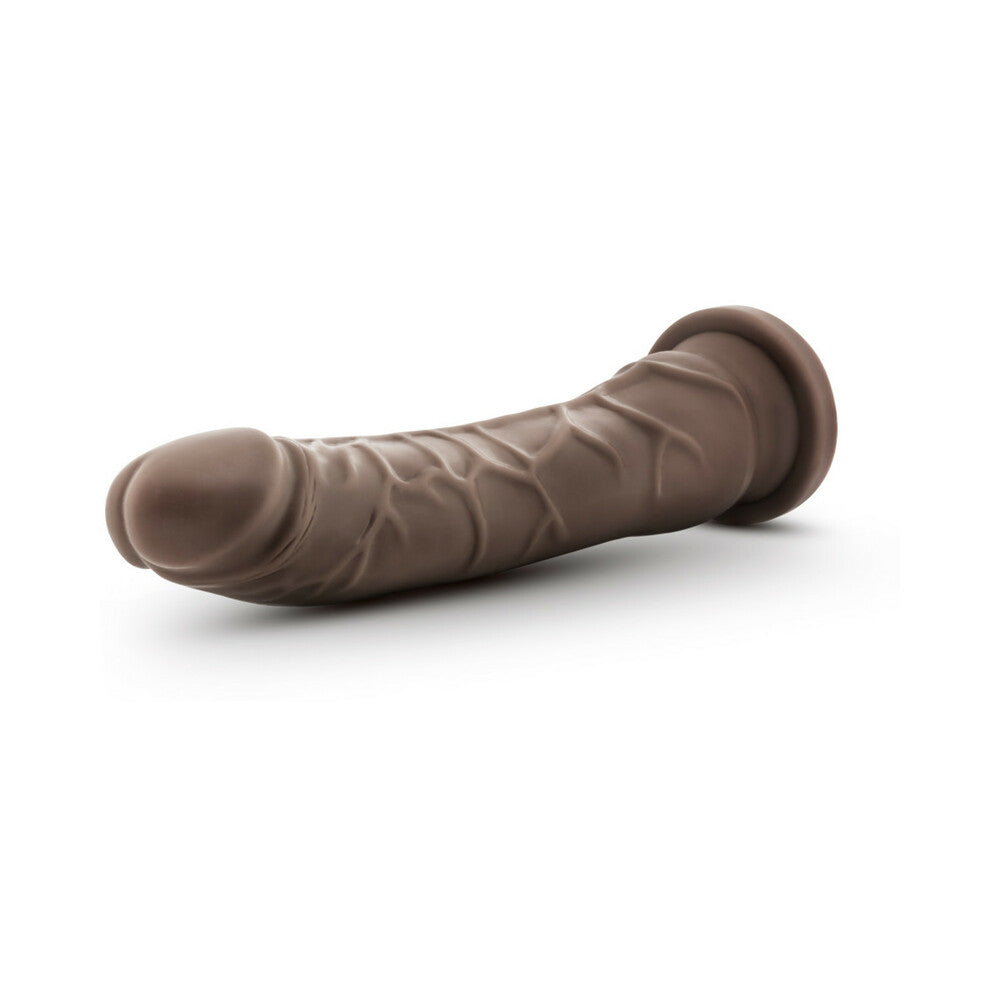 Dr. Skin Basic 8.5 Realistic 8.5 in. Dildo Brown