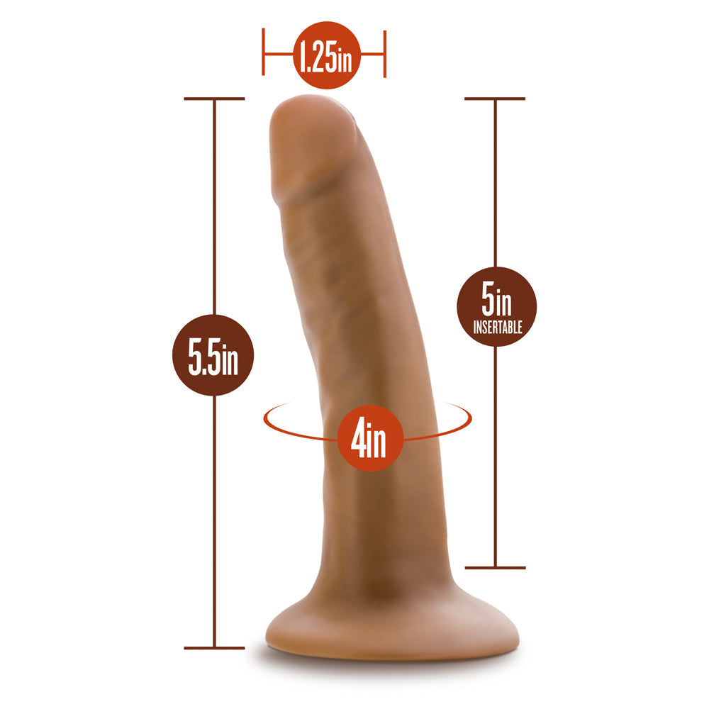 Dr. Skin Realistic 5.5 in. Dildo Tan