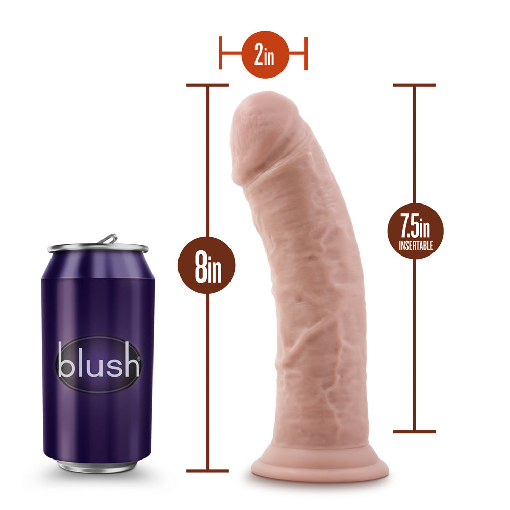 Dr. Skin Realistic 8 in. Dildo Beige