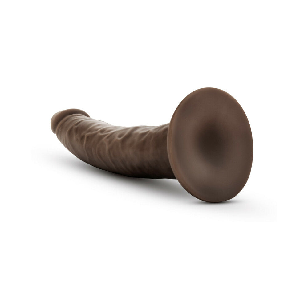 Dr. Skin Realistic 7.5 in. Dildo Brown