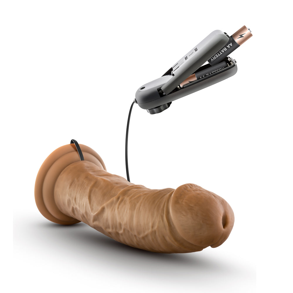 Dr. Skin Dr. Joe Realistic 8 in. Vibrating Dildo Tan