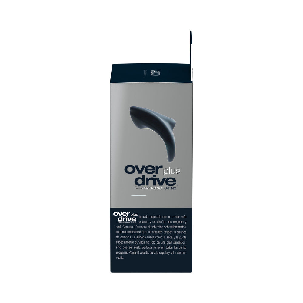 VeDO Overdrive+ Rechargeable Vibrating Ring - Just Black