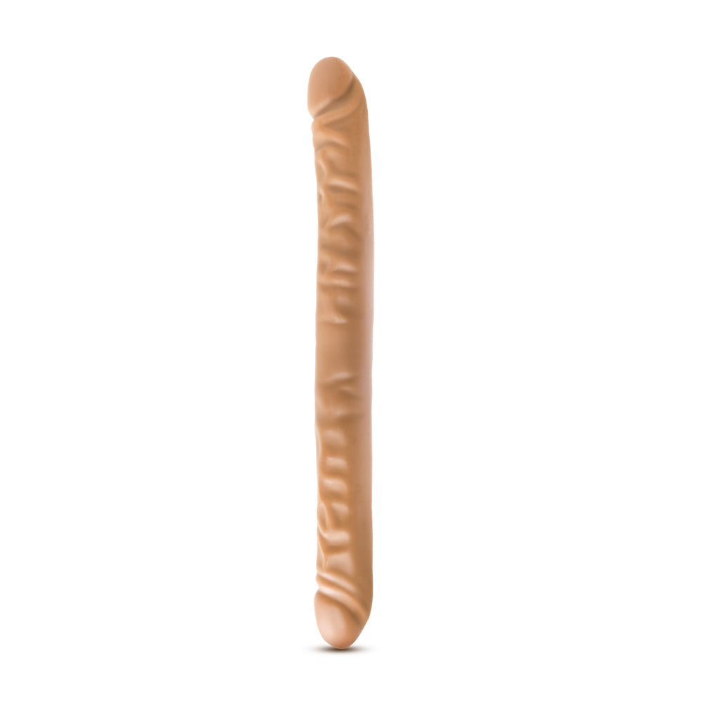 Dr. Skin 18 in. Double Dildo Tan