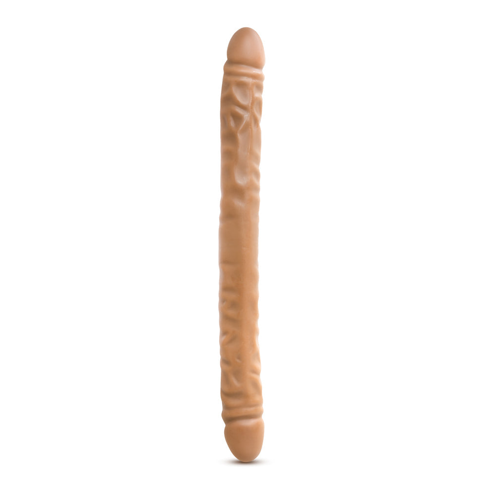 Dr. Skin 18 in. Double Dildo Tan