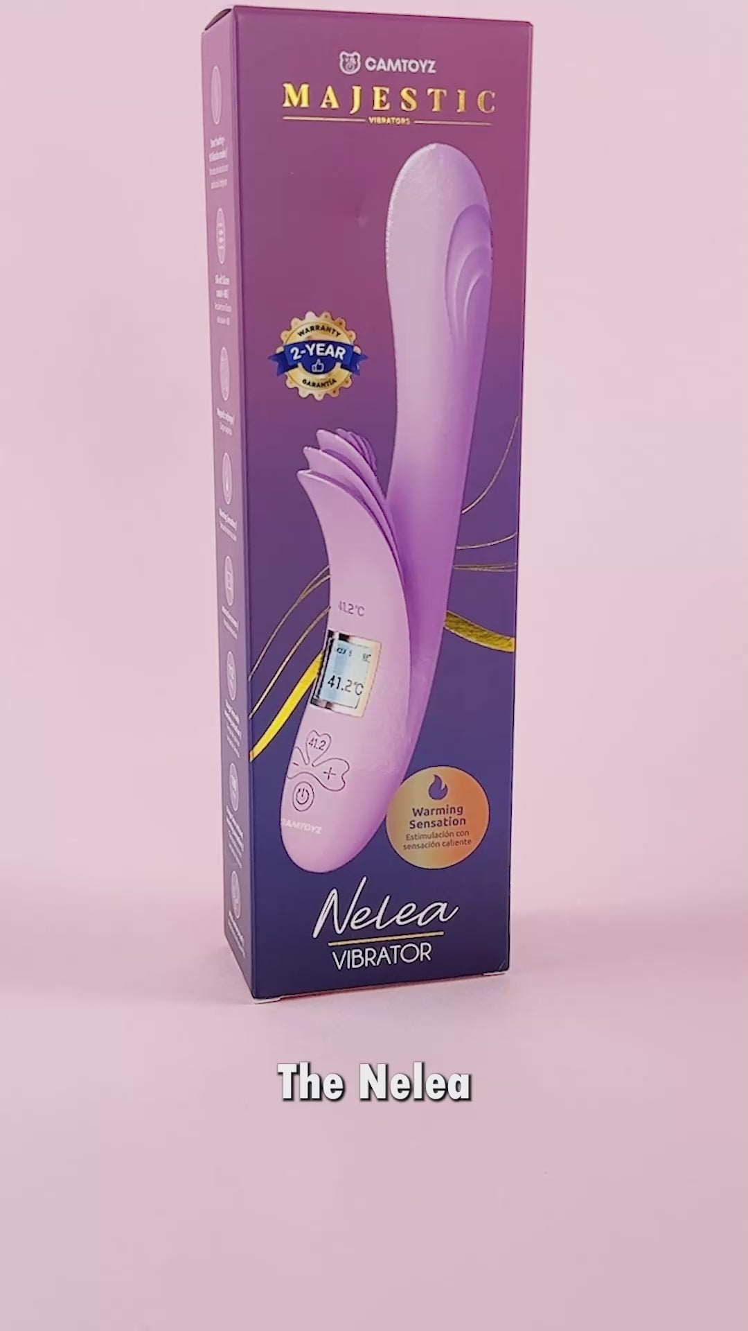 Camtoyz Heated Rabbit Vibrator Nelea