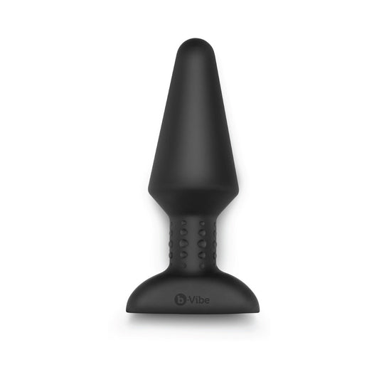 b-Vibe Rimming XL Rotating and Vibrating Remote Control Plug Black - product photo 2