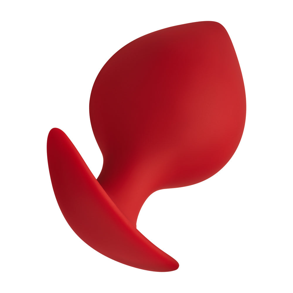 Forto F-60 Spade Silicone Anal Plug Large Red