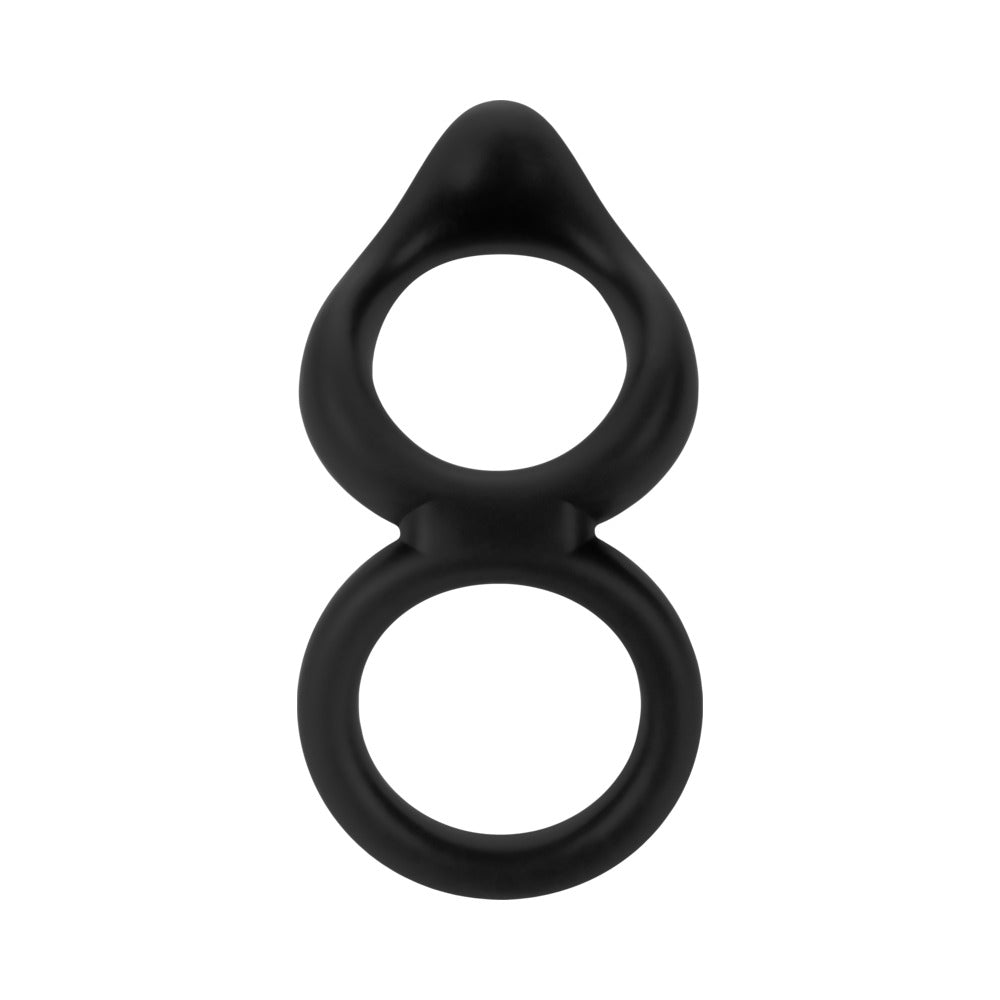 Forto F-88 Liquid Silicone Cock & Ball Ring Black