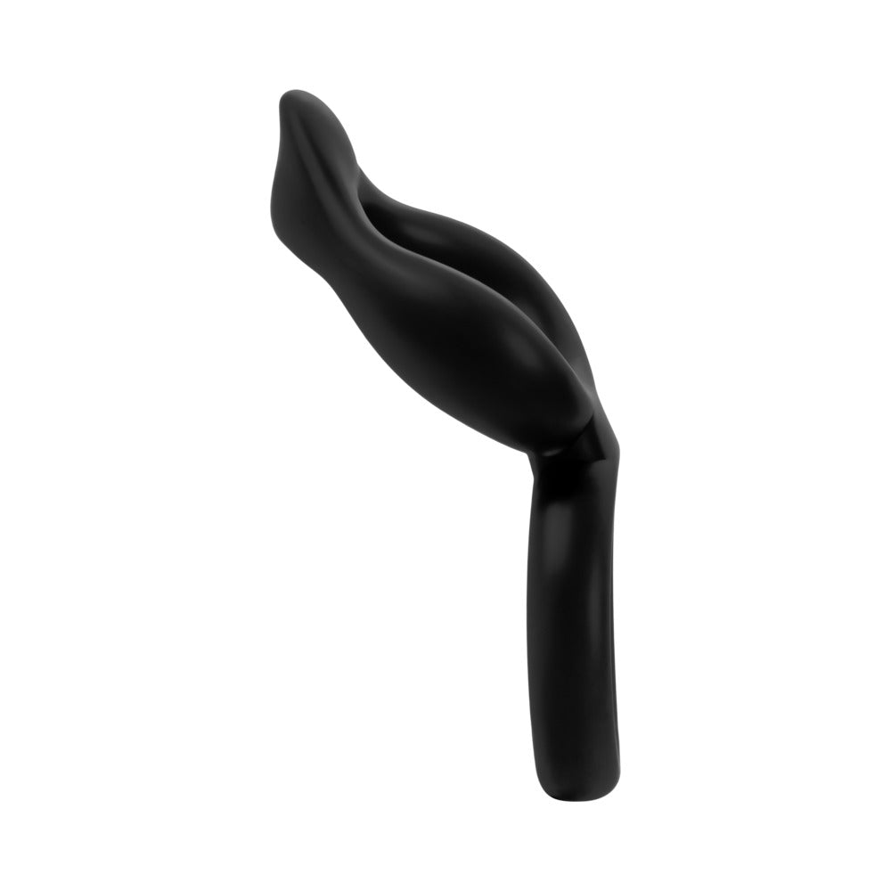 Forto F-88 Liquid Silicone Cock & Ball Ring Black