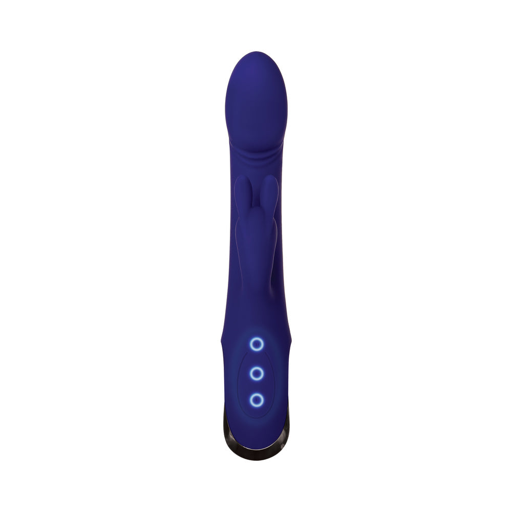 Evolved Bunny Buddy Rechargeable Silicone Rabbit Vibrator Blue
