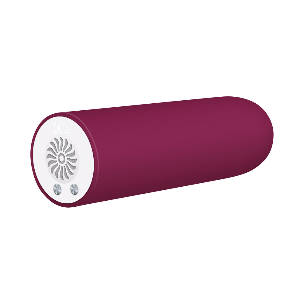 Evolved Mighty Thick Rechargeable Bullet Vibrator Burgundy