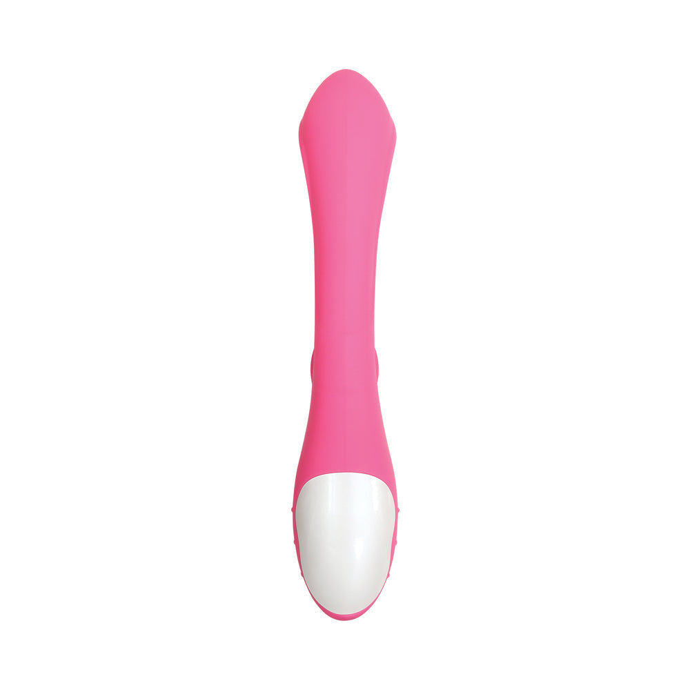 Evolved Bunny Kisses Rechargeable Silicone Rabbit Vibrator Pink