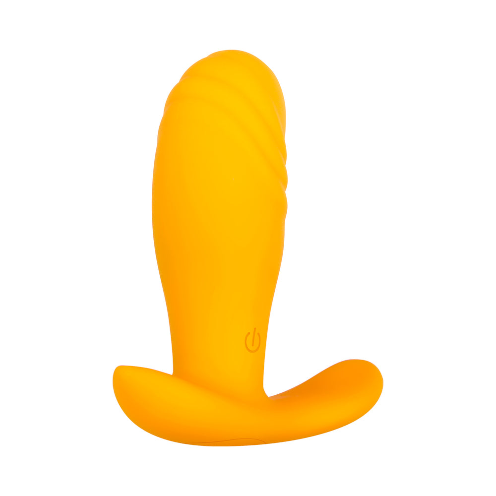 Evolved Creamsicle Rechargeable Remote-Controlled Silicone G-Spot and Prostate Massager Orange