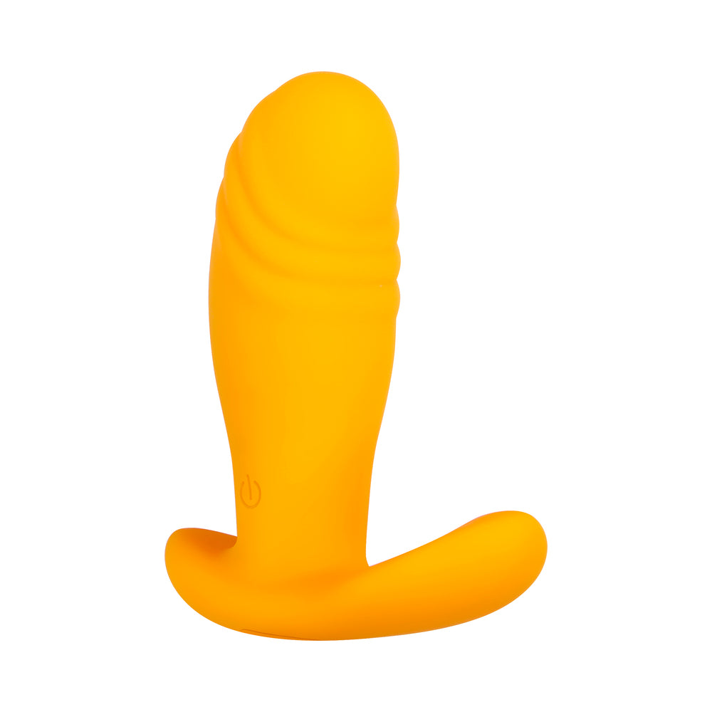 Evolved Creamsicle Rechargeable Remote-Controlled Silicone G-Spot and Prostate Massager Orange