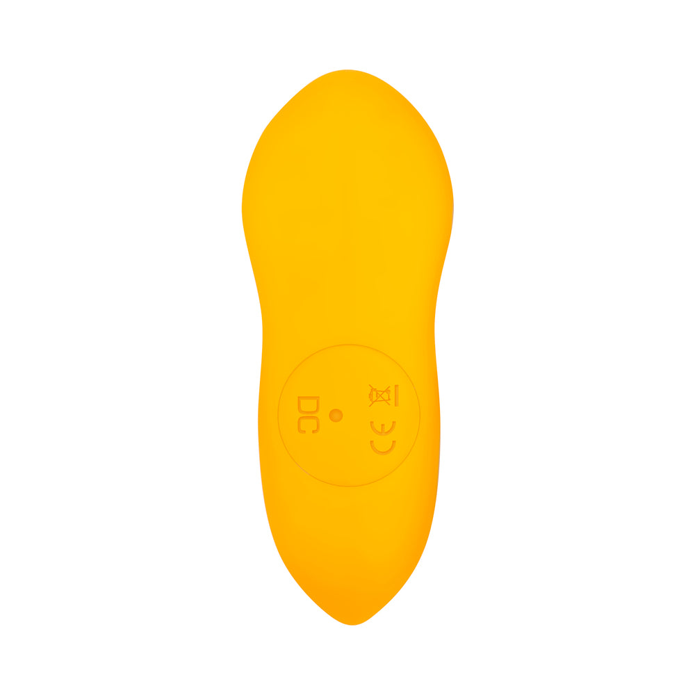 Evolved Creamsicle Rechargeable Remote-Controlled Silicone G-Spot and Prostate Massager Orange