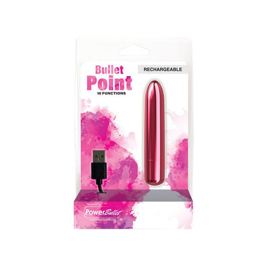 Power Bullet Point Rechargeable - Pink - product photo