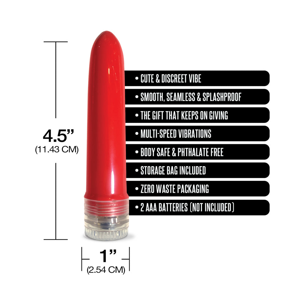 Pleasure Package I Didn''t Know Your Size - 4" Multi-Speed Vibe