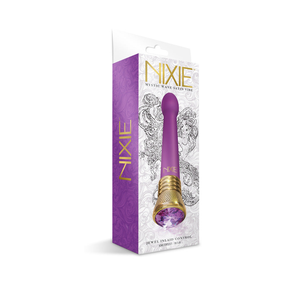 Nixie Mystic Wave Satin Bulb Vibe - Amethyst