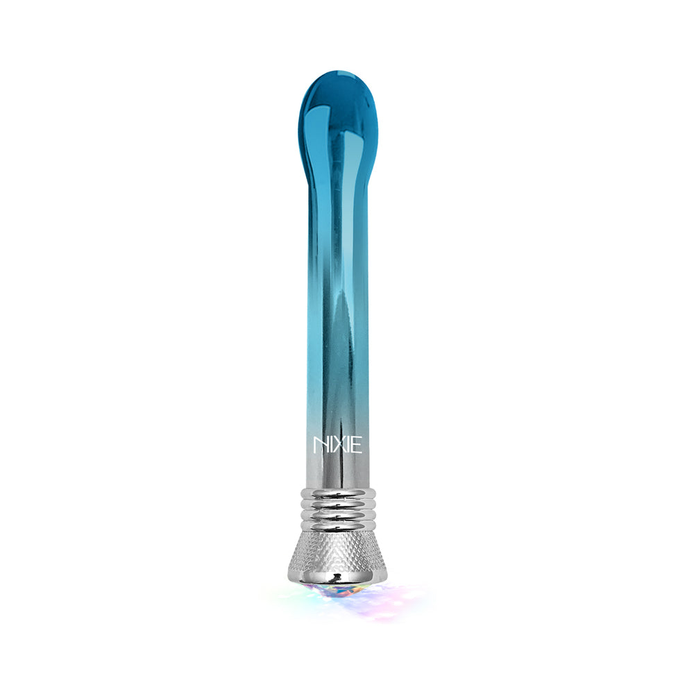 Nixie Waterproof 10-Function Bulb Vibe - Blue Ombre Glow