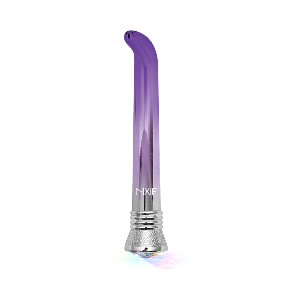 Nixie Waterproof 10-Function G-Spot Vibe - Purple Ombre Glow