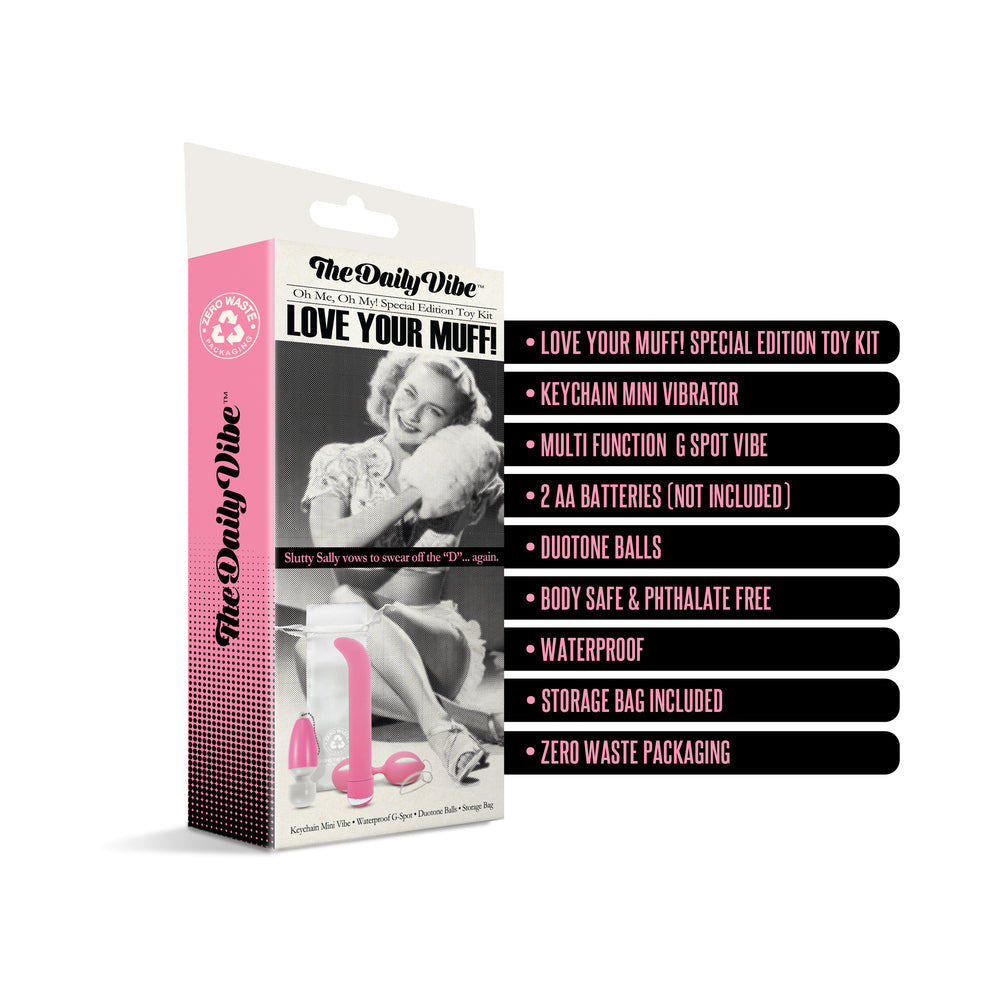 The Daily Vibe Special Edition Toy Kit - Love Your Muff
