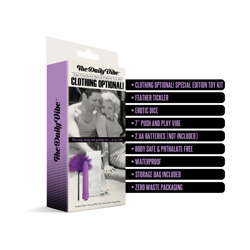 The Daily Vibe Special Edition Toy Kit - Clothing Optional