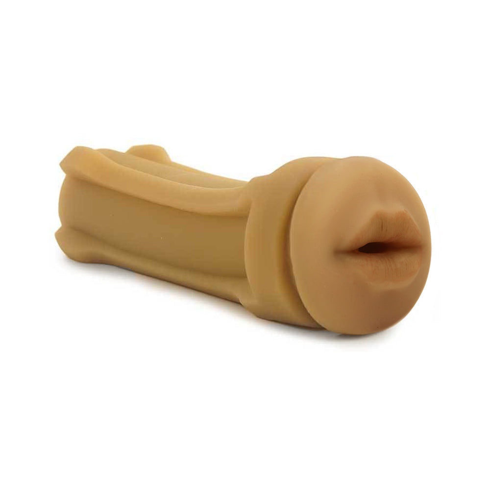 Happy Ending Just Add Water Self-Lubricating Shower Stroker - Mouth