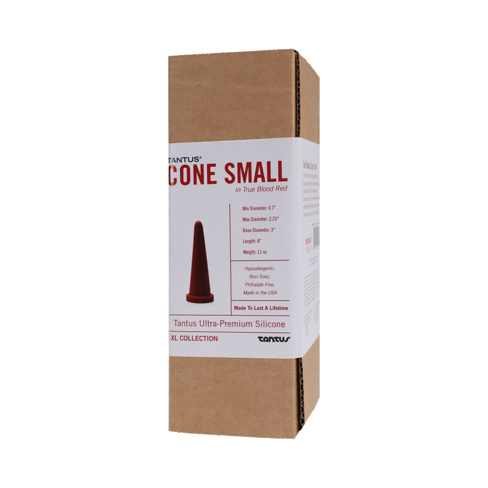 Tantus Cone Small Dildo Ruby (Box)