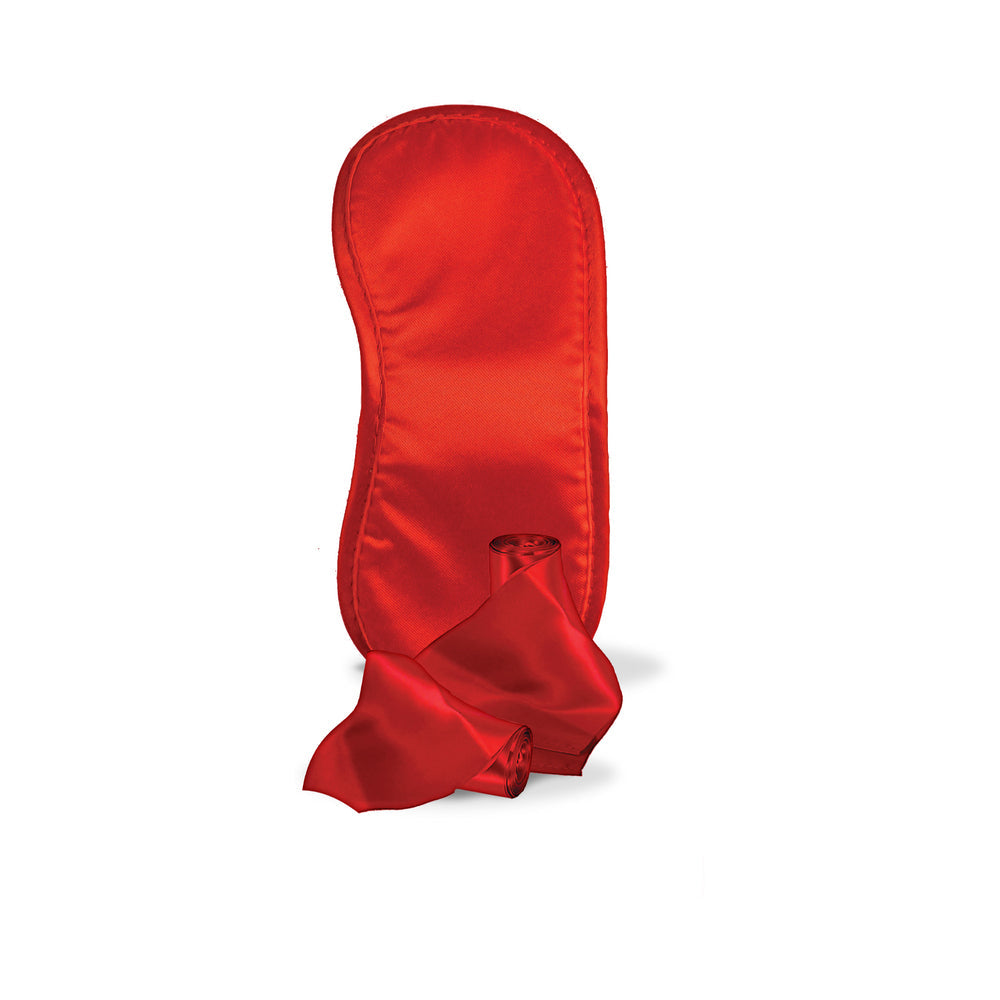 Naughty List Gift Add A Li''l Kink Blindfold Wrist & Ankle Sashes With Storage Bag