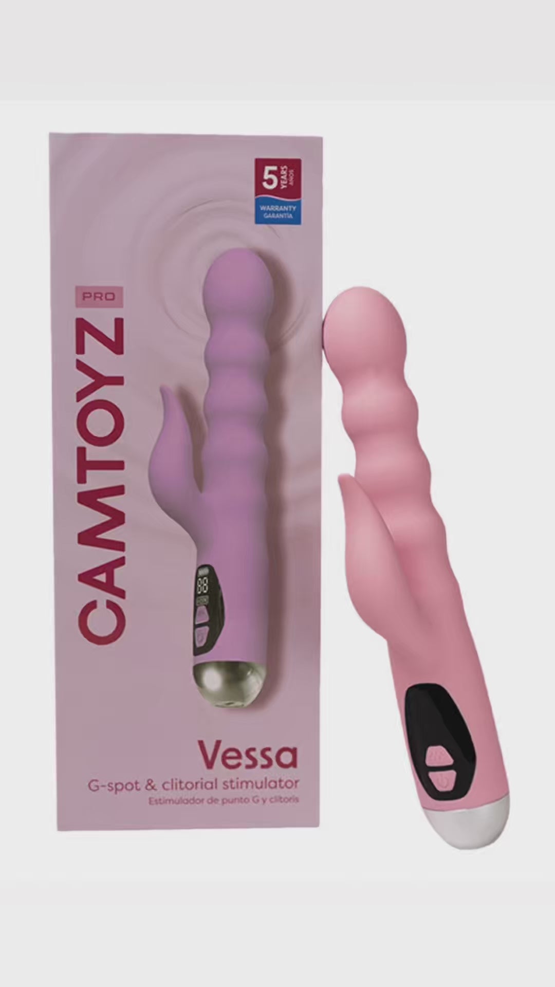 Camtoyz Vessa G-Spot & Clitoral Stimulator