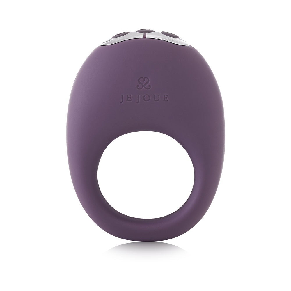 Je Joue Mio Rechargeable Vibrating Silicone Cock Ring Purple