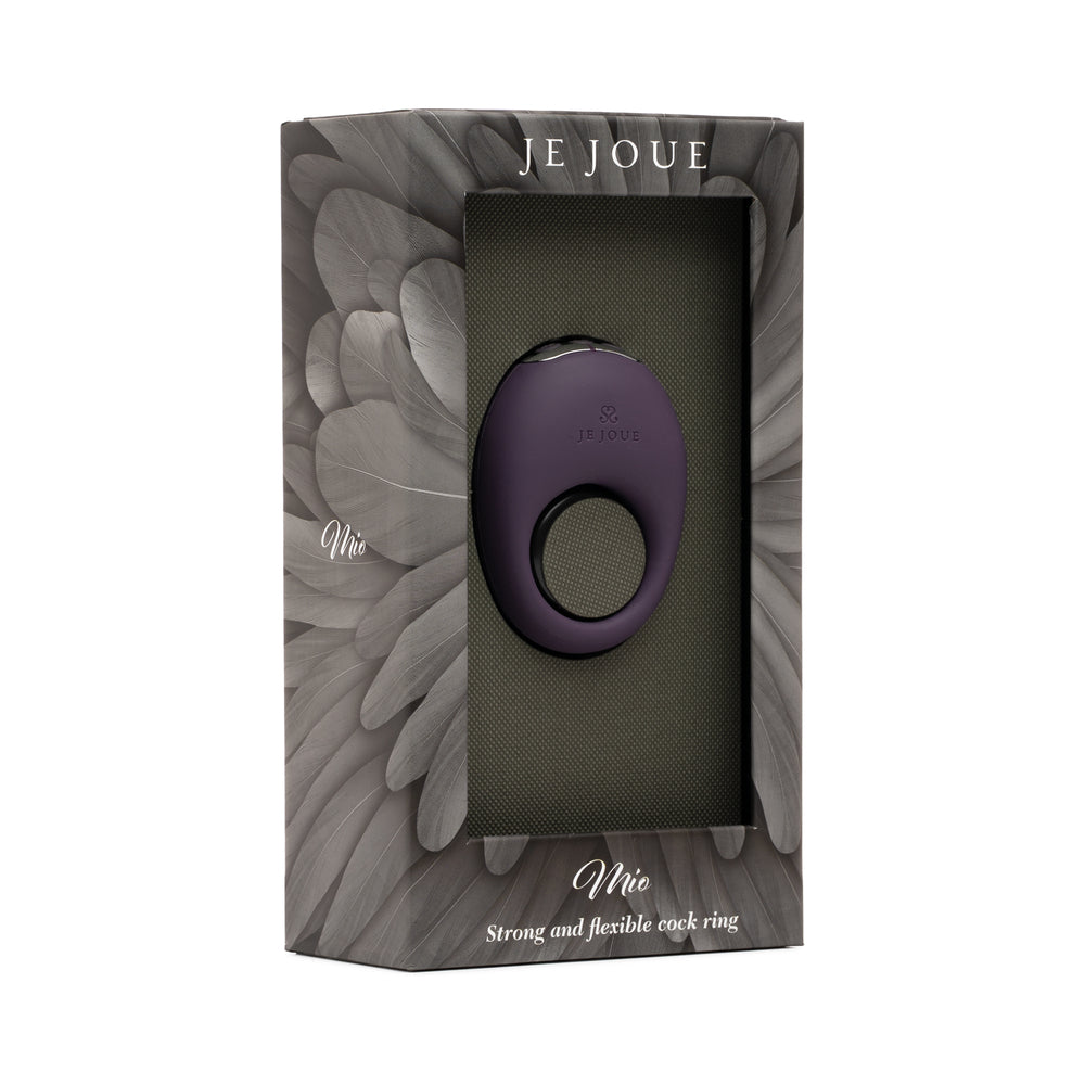 Je Joue Mio Rechargeable Vibrating Silicone Cock Ring Purple