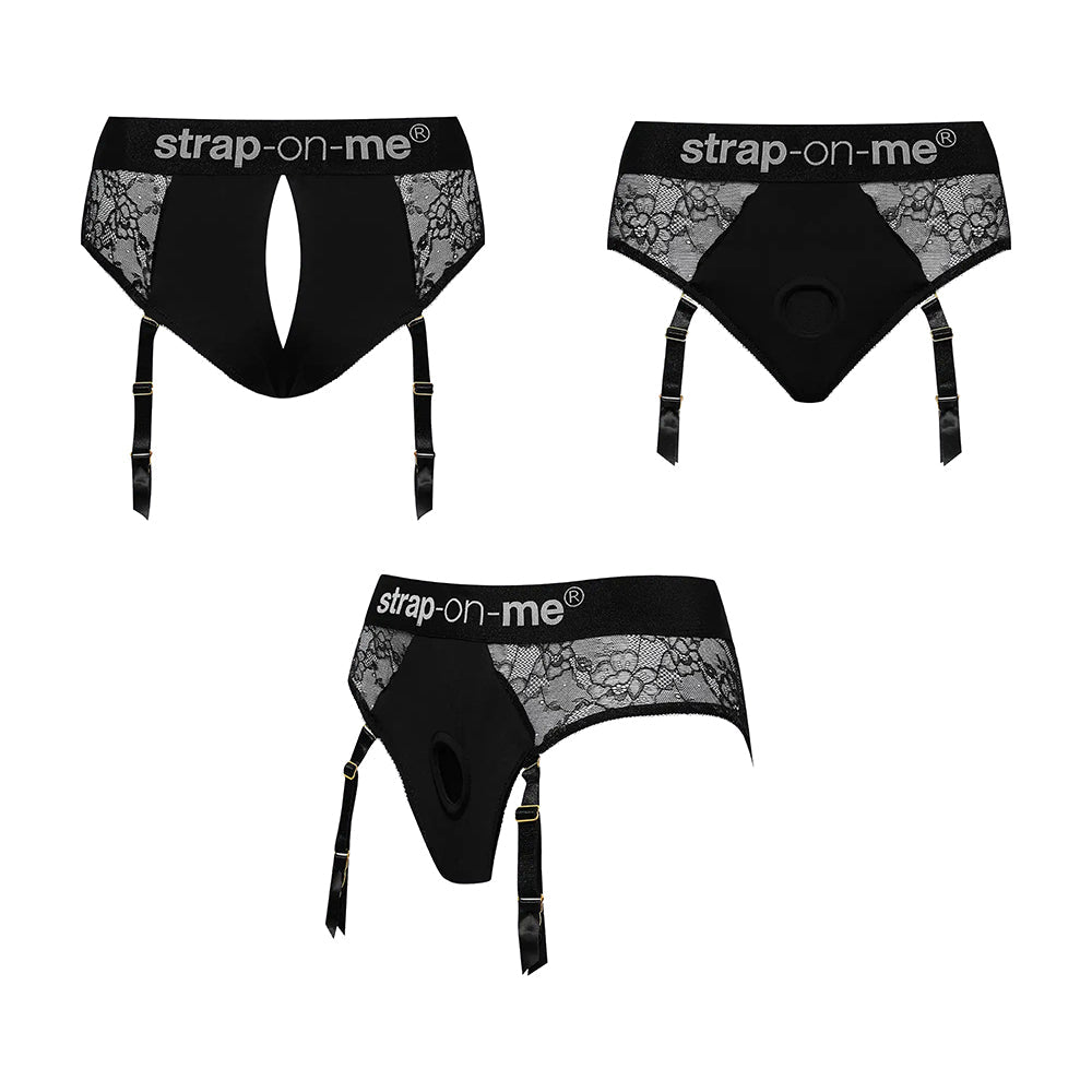 Strap-On-Me Diva Lingerie Harness Black XXL