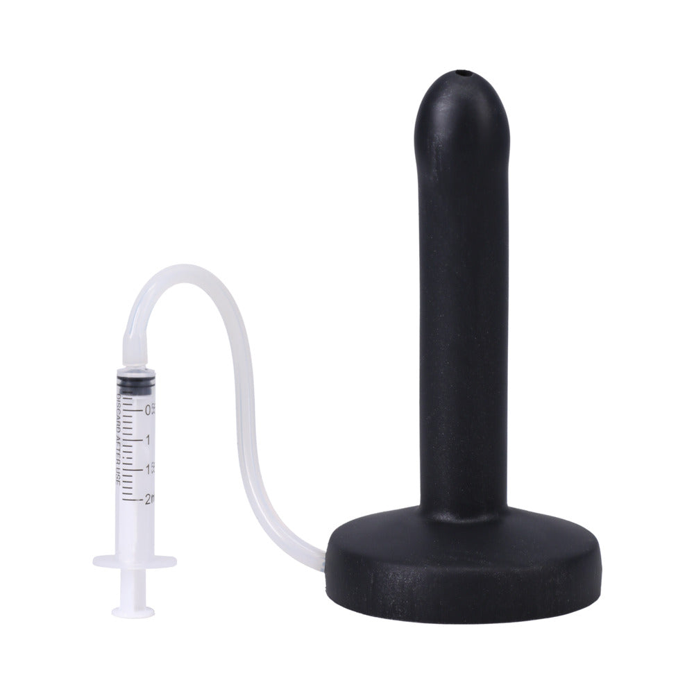 Tantus POP Slim Squirting Dildo Midnight