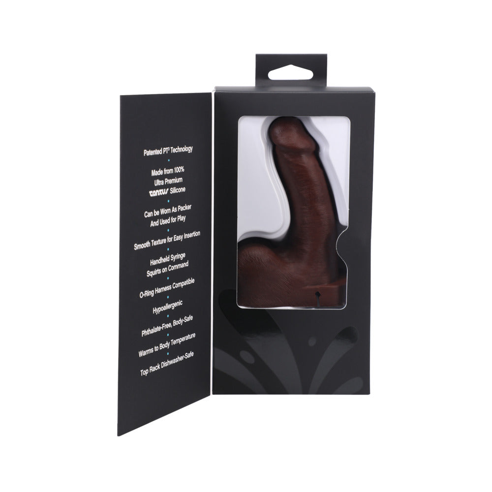 Tantus POP n'' Play Squirting Packer Espresso