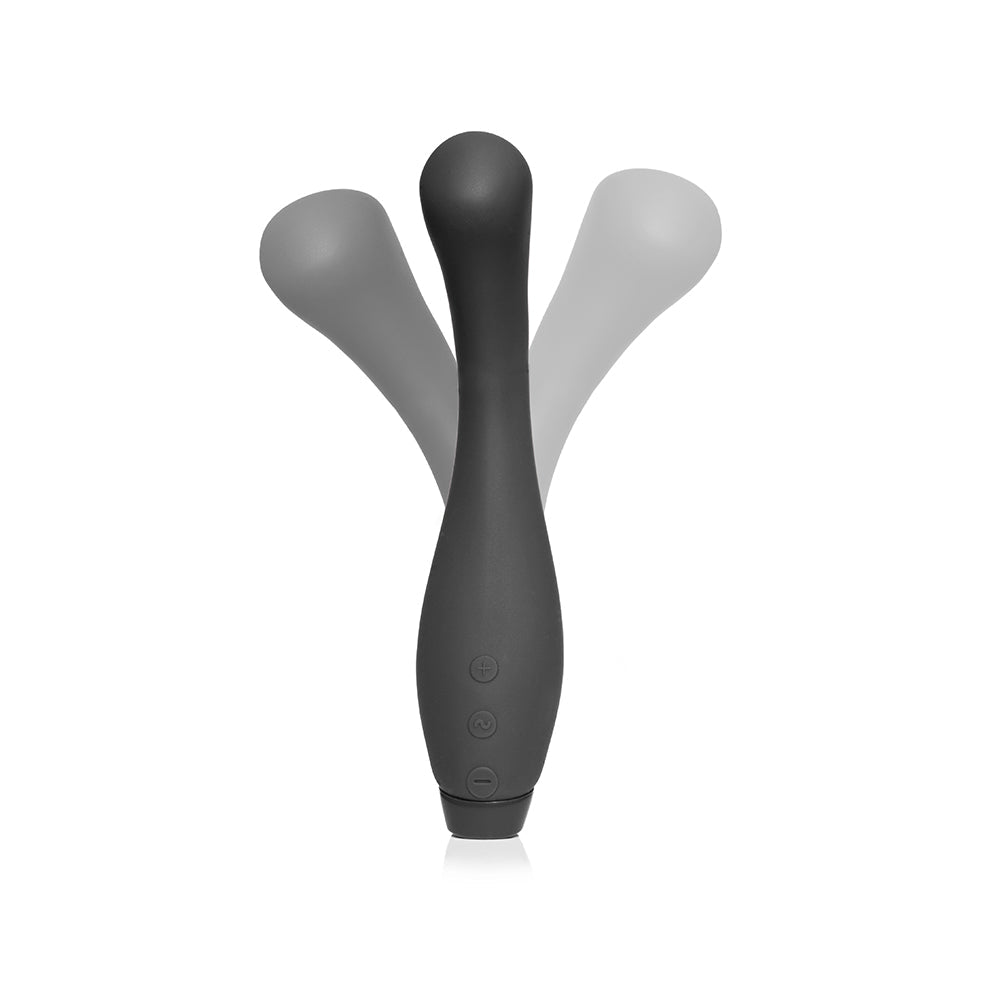 Je Joue Juno Flex Rechargeable Flexible Silicone G-Spot Vibrator Black