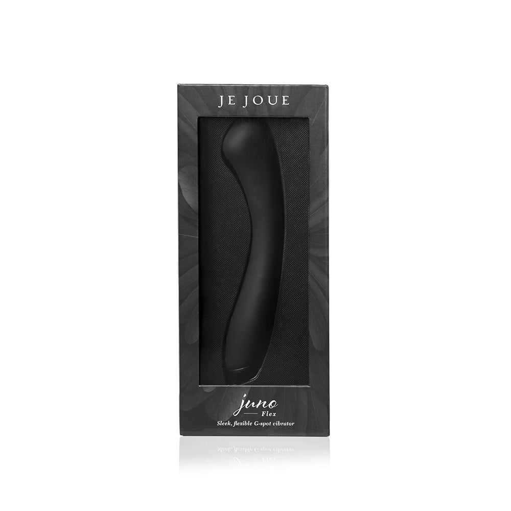 Je Joue Juno Flex Rechargeable Flexible Silicone G-Spot Vibrator Black