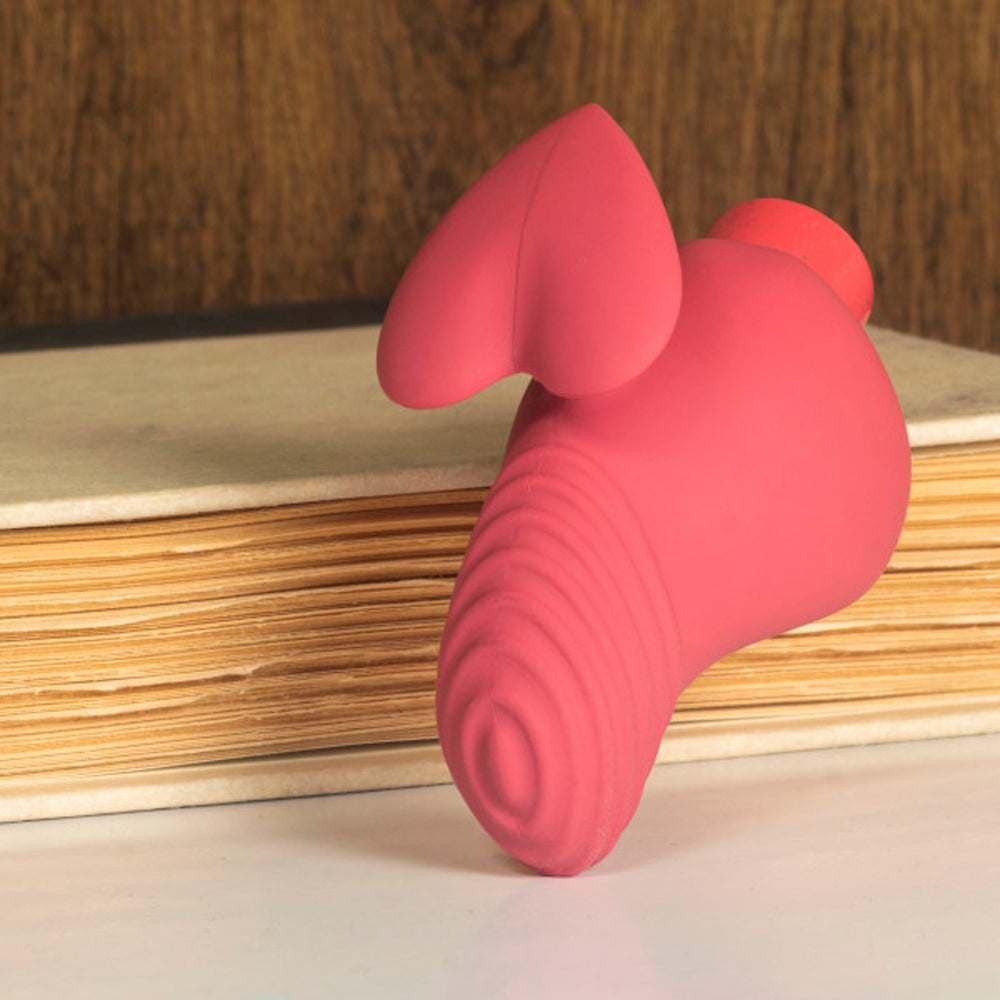 Gaia Eco Love Bullet Vibrator and Sleeve Coral